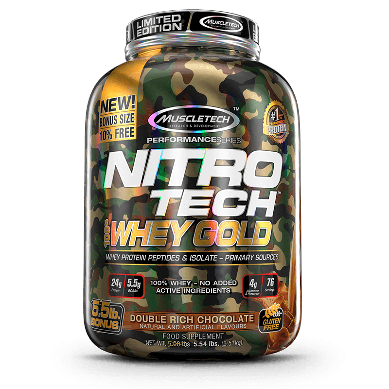 Ficha técnica e caractérísticas do produto Nitro Tech 100% Whey Gold (2500g) MuscleTech-Vanilla Funnel Cake