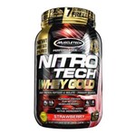 Ficha técnica e caractérísticas do produto Nitro Tech Whey Gold - Muscletech - Strawberry