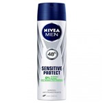 Ficha técnica e caractérísticas do produto Nivea Desodorante Aerosol Masculino Sensitive Protect 150ml**