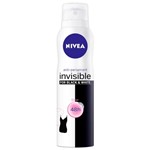Ficha técnica e caractérísticas do produto Nivea Desodorante Invisible Black White 48H - Aerosol 150ml