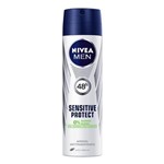 Ficha técnica e caractérísticas do produto Nivea For Men Sensitive Protect Desodorante Aerosol 150ml