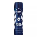 Ficha técnica e caractérísticas do produto Nívea Original Protect For Men Desodorante Aerosol 150ml - Nivea