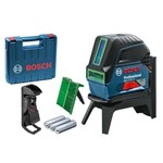 Ficha técnica e caractérísticas do produto Nível a Laser Verde 15m Bosch GCL 2-15 G
