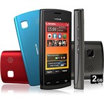 Nokia 500 Desbloqueado TIM, Preto - Sistema Operacional Symbian Anna, Processador 1GHz, Tela 3.2", Câmera de 5MP, 3G, Wi...