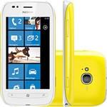 Ficha técnica e caractérísticas do produto Nokia Lumia 710 Branco / Amarelo - Smartphone Desbloqueado Windows Phone 7.5 3G Wi-Fi Câmera 5MP GPS - Grátis 7GB de Armazenamento no Sky Drive