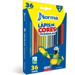 Ficha técnica e caractérísticas do produto Norma 36 Cores C/apontador