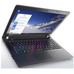 Ficha técnica e caractérísticas do produto Notebook 14pol Lenovo Ideapad 100-14IBY (Celeron Dual Core, 2GB DDR3, HD 500GB, HDMI, Linux) - 80R7006VBR LENOVO