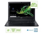 Ficha técnica e caractérísticas do produto Notebook ACER A315-53-348W I3-6006U 4GB 1TB 15,6" W10 Home - NX.HFMAL.006