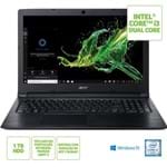 Ficha técnica e caractérísticas do produto Notebook Acer A315-53-348W I3-6006U 4Gb 1Tb 15,6" W10 Home -