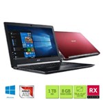 Ficha técnica e caractérísticas do produto Notebook Acer A515-41G-1480 Amd A12 2.7Ghz 8Gb Ram 1Tb Hd Amd Radeon Rx 540 de 2Gb 15.6' Windows 10