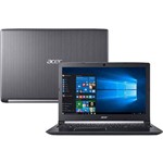 Ficha técnica e caractérísticas do produto Notebook Acer A515-51-75RV Intel Core I7 8GB 1TB LED 15.6" Windows 10