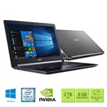 Notebook Acer A515-51G-50W8 Intel Core I5 7200U 8Gb(2X4Gb) 2Tb 15,6 Geforce 940Mx 2Gb Windows 10 Home Preto