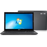 Ficha técnica e caractérísticas do produto Notebook Acer AS5733-6898 com Intel Core I5 4GB 500GB LED 15,6" Windows 7 Home Basic