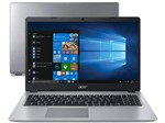 Ficha técnica e caractérísticas do produto Notebook Acer Aspire 5 A515-52-581X Intel Core I5 - 8GB 1TB 128GB SSD 15,6” Windows 10