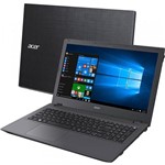 Ficha técnica e caractérísticas do produto Notebook Acer Aspire e E5-573-32GW, Intel Core I3, Tela 15,6, HD 500GB, RAM 4GB, Windows 10 - Acer
