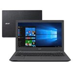 Ficha técnica e caractérísticas do produto Notebook Acer Aspire E5-573-54ZV com Intel® Core™ I5-5200U, 8GB, 1TB, Gravador de DVD, Leitor de Cartões, HDMI, Bluetooth, LED 15.6" e Windows 10