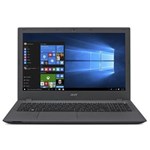 Ficha técnica e caractérísticas do produto Notebook Acer Aspire E5-573-32GW com Intel Core I3-5015U, 4GB DDR3, 500GB, Gravador de DVD, Leitor de Cartões, HDMI, LED 15.6" e Windows 10