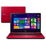 Ficha técnica e caractérísticas do produto Notebook Acer Aspire E5-571-3513 com Intel® Core™ I3-4005U, 4GB, 1TB, Gravador de DVD, Leitor de Cartões, HDMI, Bluetooth, LED 15.6" e Windows 8.1 - N