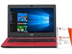 Notebook Acer Aspire ES1-431-C494 Intel Quad Core - 4GB 500GB LED 14” + Pacote Office 365