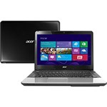 Ficha técnica e caractérísticas do produto Notebook Acer E1-471-6811 com Intel Core I3 4GB 500GB LED 14" Windows 8