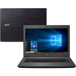Notebook Acer E5-473-5896 Intel Core I5 4GB HD 1TB Tela 14" Windows 10 - Grafite