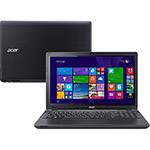Notebook Acer E5-571-54MC Intel Core I5 4GB 500GB Tela LED 15.6'' Windows 8.1 - Preto