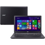 Ficha técnica e caractérísticas do produto Notebook Acer E5-571-32EG Intel Core I3 4GB 500GB Tela LED 15.6" Windows 8.1 - Preto