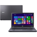 Ficha técnica e caractérísticas do produto Notebook Acer E5-571G-52B7 Intel Core I5 4GB 1TB (2GB Memória Dedicada) LED 15,6'' Windows 8.1 - Chumbo