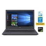Ficha técnica e caractérísticas do produto Notebook Acer E5-573G-58B7 Intel Core I5 5200u 8GB 1TB Win10 15.6 LED - Acer