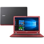 Ficha técnica e caractérísticas do produto Notebook Acer ES1-572-53GN Intel Core I5 4GB 1TB Tela 15.6" Windows 10 - Vermelho