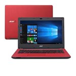 Ficha técnica e caractérísticas do produto Notebook Acer Quad Core 4GB 500GB Tela 14” Windows 10 Aspire ES1-431-C494