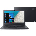 Ficha técnica e caractérísticas do produto Notebook Acer TravelMate Intel Core I3 4GB 1TB Tela LED 14" Windows 10 Pro - Preto