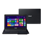 Ficha técnica e caractérísticas do produto Notebook Asus com Intel Quad Core 4GB 500GB Tela LED 14" Windows 8