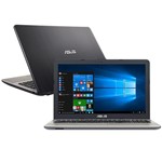 Ficha técnica e caractérísticas do produto Notebook Asus X541NA-GO473T, Intel Celeron Quad Core, 4GB, 500GB, Tela 15.6", Windows 10 Home