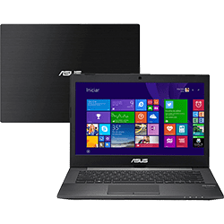 Ficha técnica e caractérísticas do produto Notebook ASUS PU401LA-WO074P Intel Core I5 6GB 500GB LED 14" Windows 8 Pro - Preto
