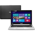 Ficha técnica e caractérísticas do produto Notebook Asus S400CA-CA099H com Intel Core I3 4GB 500GB LED 14" Touchscreen Preto Windows 8