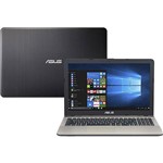 Ficha técnica e caractérísticas do produto Notebook Asus Vivobook Max X541NA-GO473T Intel Celeron Quad Core 4GB 500GB Tela LED 15,6" Windows 10 - Preto