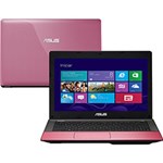 Ficha técnica e caractérísticas do produto Notebook Asus VX078H com Intel Core I5 6GB 1TB LED 14" Rosa Windows 8