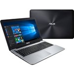 Notebook Asus X555LF Intel Core I5 6GB (2GB de Memória Dedicada) 1TB 15.6" Windows 10 - Preto