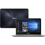 Ficha técnica e caractérísticas do produto Notebook Asus X556UR-XX477T Intel Core I7 8GB 1TB Tela LED 15,6" Windows 10 (GeForce 930MX de 2GB) - Azul Escuro