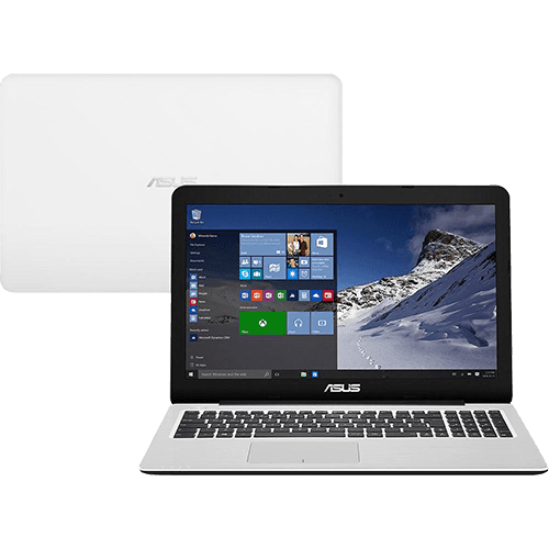 Ficha técnica e caractérísticas do produto Notebook ASUS Z550MA-XX005T Intel Celeron Quad Core 4GB 500GB LED 15,6" Windows 10 - Branco