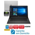 Ficha técnica e caractérísticas do produto Notebook Dell Core I5-5200U 8GB 1TB Placa Gráfica 2GB Tela 14” Windows 10 Inspiron I14-5458-B40