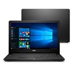 Ficha técnica e caractérísticas do produto Notebook Dell Core I5-7200U 8GB 1TB Tela 15.6” Windows 10 Inspiron I15-3567-A40P