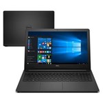 Ficha técnica e caractérísticas do produto Notebook Dell Core I7-7500U 8GB 1TB Tela 15.6” Windows 10 Inspiron I15-5566-A50P