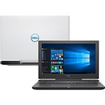 Ficha técnica e caractérísticas do produto Notebook Dell Gaming G7 7588-A40B Intel Core 8º I7 16GB (GeForce GTX 1060 6GB) 1TB 256GB SSD Tela Full HD 15,6" Windows 10 - Branco