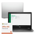 Notebook Dell Inspiron I14-3481-M10F 7ª Geração Intel Core I3 4GB 1TB LED 14" HD Windows 10 McAfee Office 365