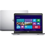Notebook Dell Inspiron I14-5447-A10 Intel Core I5 4GB 1TB + 2GB de Memória Dedicada Tela 14" Windows 8.1 - Prateado