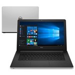 Ficha técnica e caractérísticas do produto Notebook Dell Inspiron I14-5458-B30 com Intel® Core™ I5-5200U, 4GB, 1TB, Gravador de DVD, Leitor de Cartões, HDMI, Bluetooth, LED 14" e Windows 10