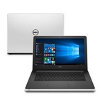Ficha técnica e caractérísticas do produto Notebook Dell Inspiron I14-5458-BB10 com Intel® Core™ I3-5005U, 4GB, 1TB, Gravador de DVD, Leitor de Cartões, HDMI, Bluetooth, LED 14" e Windows 10