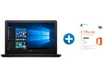 Ficha técnica e caractérísticas do produto Notebook Dell Inspiron I15-5566-A30P Intel Core I5 - 4GB 1TB LED 15,6” + Microsoft Office 365 Personal